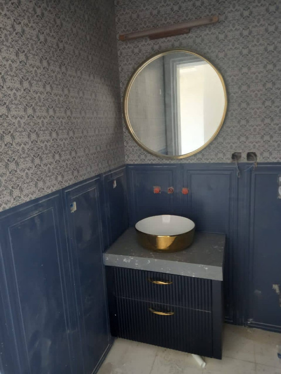 کابینت روشویی کم جا و شیک